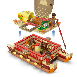 レゴジャパン LEGO ディズニー 43270 モアナのカヌー・アドベンチャー 43270ﾓｱﾅﾉｶﾇ-ｱﾄﾞﾍﾞﾝﾁﾔ--イメージ9