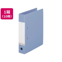 リヒトラブ D型リングファイル A4タテ 背幅56mm 水 10冊 FCG620U-G2240-14