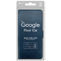 エアージェイ Google Pixel 10a用 手帳型ケース ブルー AC-PIX10A PB BL