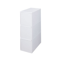 ライクイット スリムストッカー ワイド3段 FCF947C-7-9498-03