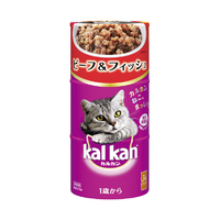 マースジャパンリミテッド ハンディ缶 1歳から ビーフ&フィッシュ 160g×3P カルカン KHC1ｻｲｶﾗﾋﾞ-ﾌﾌｲﾂｼﾕ160GX3P