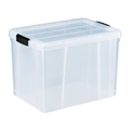 トラスコ中山 クリアライトボックス 47L 透明 FC629GT-5123771