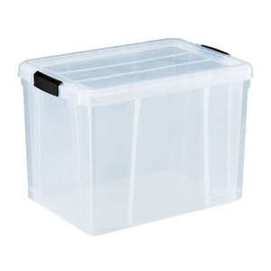 トラスコ中山 クリアライトボックス 47L 透明 FC629GT-5123771-イメージ1