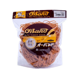 共和 輪ゴム オーバンド 透明袋 #410 アメ 500g FC869SZ-GNA-N-006-イメージ1
