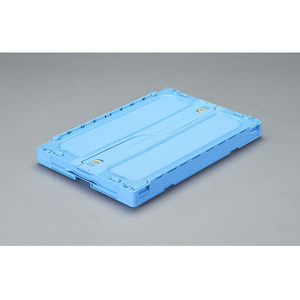 エスコ 649×439×340mm/76.0L 折畳コンテナ 薄型 FCJ197H-EA506AA-521-イメージ3