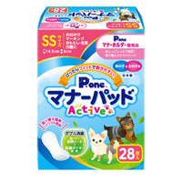 第一衛材 マナーパッド Active SSサイズ 28枚入 P.one ﾏﾅ-ﾊﾟﾂﾄﾞACTIVESS
