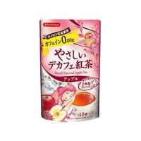 日本緑茶センター やさしいデカフェ紅茶 アップル 1.2g×10包 FCN2638