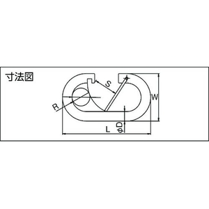 トラスコ中山 Cリンク スチール 6mm FC111FD-1161632-イメージ2