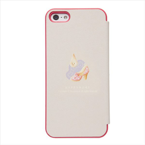 Happymori iPhone SE(第1世代)/5s/5用ケース Le Petit BonBo Flip アイスクリーム HM2460I5S-イメージ2