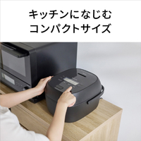 パナソニック SR-C306E-K 可変圧力IHジャー炊飯器 ブラック|エディオン