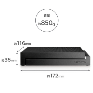 I・Oデータ USB 3．2 Gen1対応 大容量外付けハードディスク 16TB HDCX-UT16P-イメージ2