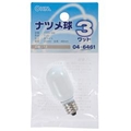オーム電機 ナツメ球3WE12 LBT0203W