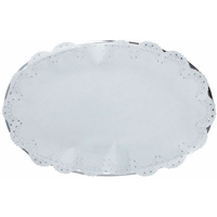 アートナップ パーティープレート(レース付) シルバー(大) 2枚 F012832-PA-08