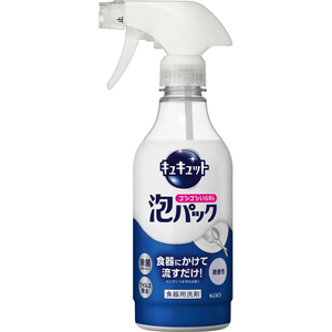 KAO キュキュット ゴシゴシいらずの泡パック 微香性 本体 430mL FC458TF-イメージ2