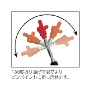 土牛産業 かっくんゆび指示棒 ロング FC586JN-4115422-イメージ2