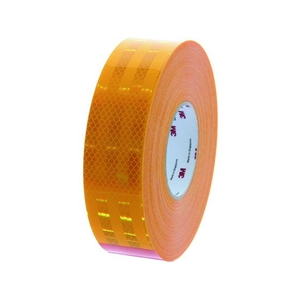 3M DGコンスピキュイティ反射シート 53.5mmX50m 黄色983-71 53.5 FC836XS-1947815-イメージ1