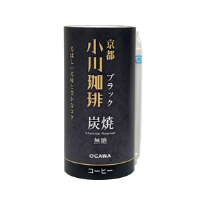 京都西京極 小川珈琲店 小川珈琲/京都 小川珈琲 炭焼珈琲 ブラック 無糖 195g FCJ738E-イメージ1