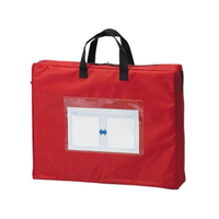 クラウン メールバッグ レッド B4判マチ付 CR-ME55-R FCE950T-61-9301-05