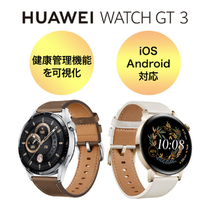 HUAWEI WATCH GT3(46mm) Brown Leather WATCH GT3 46MM/BR-イメージ2