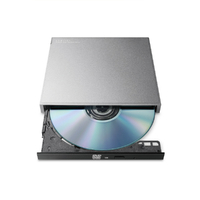 ロジテック LDR-PWA8CU3MGY USB Type-C対応ポータブルDVDドライブ for