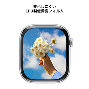 araree Apple Watch 42mm用PURE 保護フィルム(2枚入り) AR27461AW-イメージ7