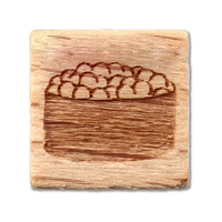 アーテック 木柄スタンプ10 日本食 寿司 いくら FCE573U-74769