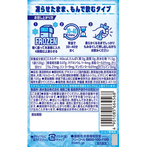 伊藤園 健康ミネラルむぎ茶アイススラリーパウチ 120g×16個 FCJ269N-イメージ3