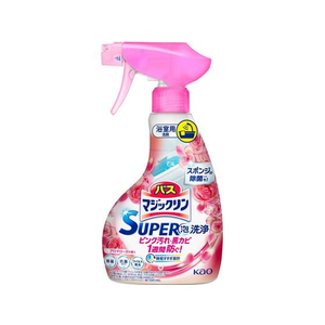 KAO バスマジックリンSUPER泡洗浄 アロマローズ 本体 350mL FC611NN-イメージ1