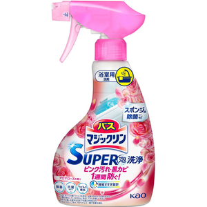 KAO バスマジックリンSUPER泡洗浄 アロマローズ 本体 350mL FC611NN-イメージ2
