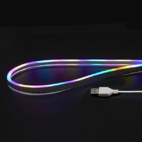 JTT USBネオンチューブライト (2m) レインボー NEONLT2M-RB