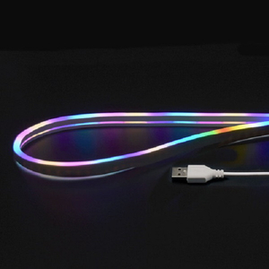 JTT USBネオンチューブライト (2m) レインボー NEONLT2M-RB-イメージ1
