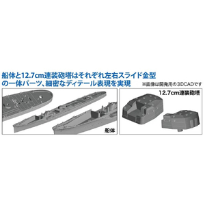 ハセガワ 1/700 日本駆逐艦 夕雲 WL461ﾕｳｸﾞﾓ-イメージ4