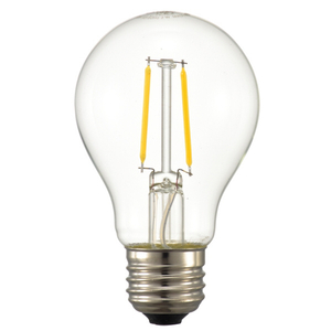 オーム電機 LED電球 E26口金 全光束260lm(2．1W一般電球タイプ) 電球色相当 LDA2L C6-イメージ2