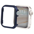 GAACAL Apple Watch Series 4-6/SE1-2 [44mm]用メタリックフレーム ネイビー W00114N4