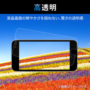 エレコム 5．8inchスマートフォン用フィルム 指紋防止 高透明 P-58FLFG-イメージ3