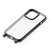 PGA iPhone 15 Pro用ショルダーストラップホール付クリアハイブリッドケース ブラック PG-23BPT07BK-イメージ1