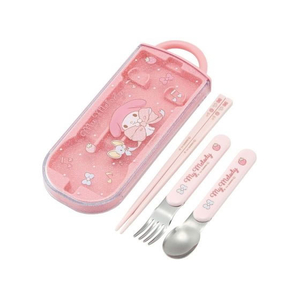 スケーター 抗菌 食洗機対応 トリオセット マイメロ ビッグリボン FC652SU-TACC2AG-イメージ1