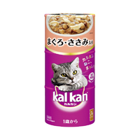マースジャパンリミテッド ハンディ缶 1歳から まぐろ・ささみ入り 160g×3P カルカン KHC1ｻｲｶﾗﾏｸﾞﾛﾄｻｻﾐ160GX3P
