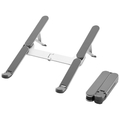 キングジム ノートパソコンスタンド 折畳式 シルバー NPS30-SL