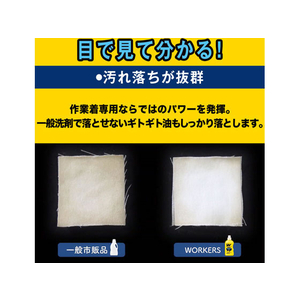 ＮＳファーファジャパン NSファーファJ/WORKERS作業着専用 液体洗剤 本体 800g FC69895-イメージ3