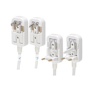 ヤザワ 海外旅行用マルチプラグ変圧器 ホワイト HTDM130240V300120W-イメージ1
