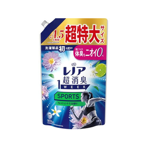 Ｐ＆Ｇ レノア超消臭1week SPORTS フレッシュシトラス 超特大 1380mL FC411TC-イメージ1