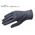 バリアローブ/ニトリルグローブIGAブラックパウダーフリーM 50枚入 FCA503R-5260992