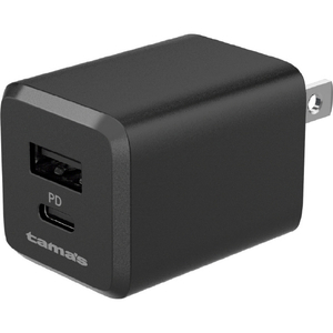 多摩電子工業 PD30W コンセントチャージャー C+A ブラック TSAP157UCK-イメージ1