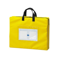 クラウン メールバッグ イエロー B4判マチ付 CR-ME55-Y FCE951T-61-9301-06