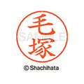 シヤチハタ ネームペン用ネーム シルバー 既製 毛塚 FC46802-X-GPS-1031