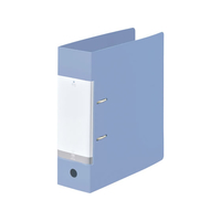 リヒトラブ D型リングファイル A4タテ 背幅88mm 水 FCG623U-G2290-14