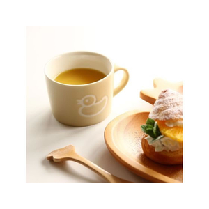 SPICE プチママン キッズ陶器マグカップ アヒル ベージュ FCS1353-SFPY1406-イメージ9