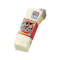 おたふく手袋 フィットパワー キナリ先丸 5足組 FCE332Z