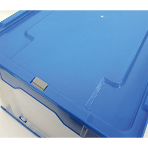 エスコ 650×440×329mm/75.0L 折畳コンテナ FCJ206H-EA506AH-33-イメージ3